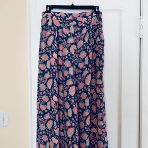 Heidi Merrick wide legged floral paisley pants 6